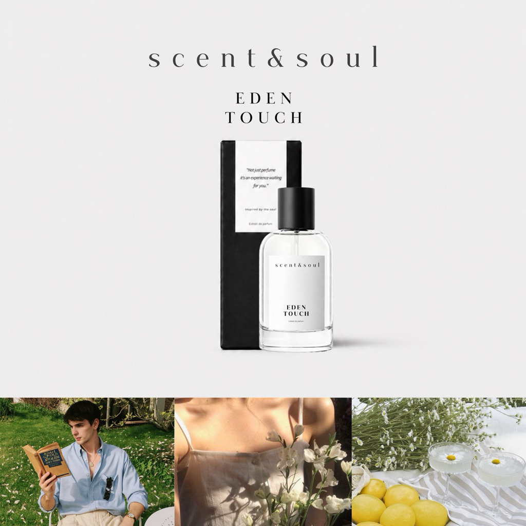 น้ำหอม Scent&soul กลิ่น "Eden touch" กลิ่นดอกไม้หวานฉ่ำ