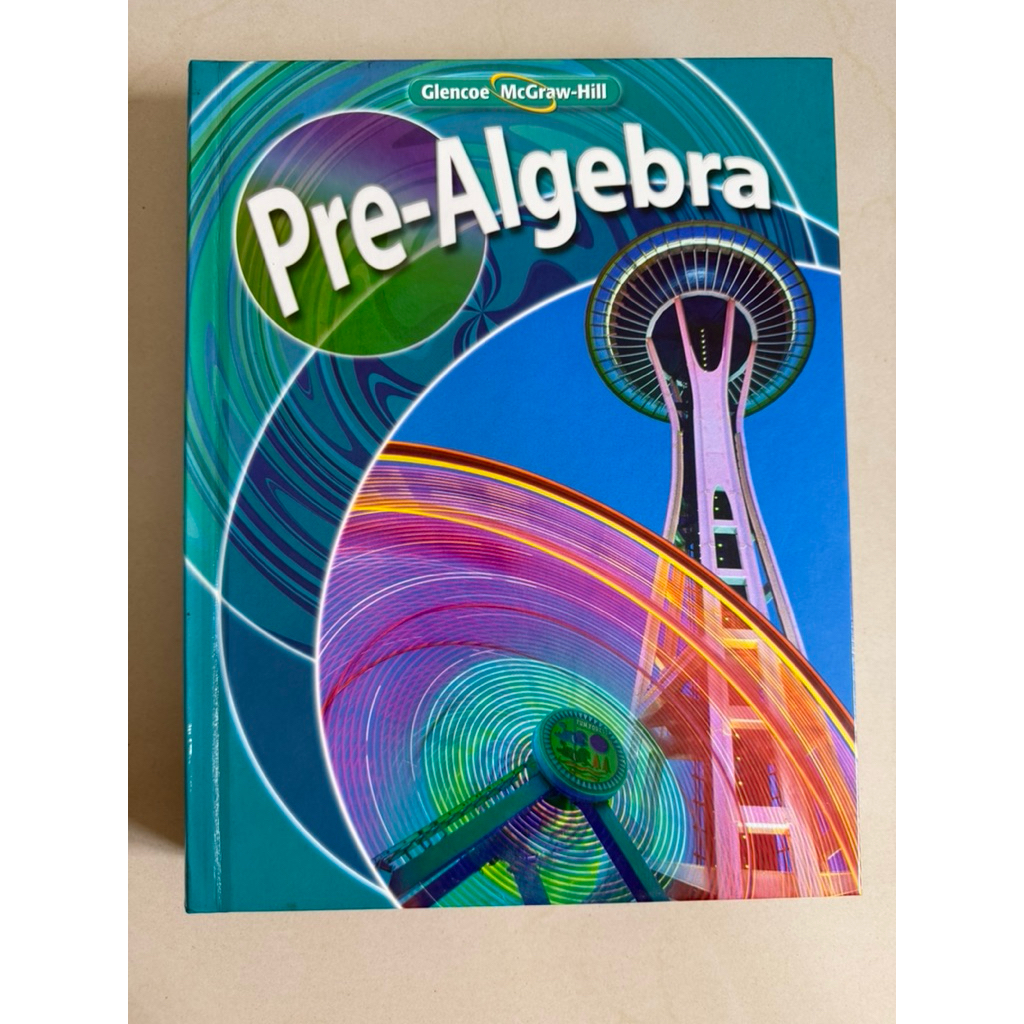 Pre-Algebra  (textbook)