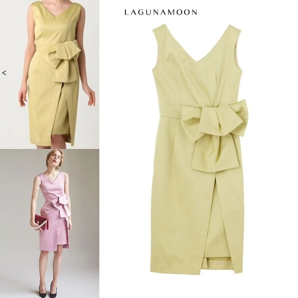 Lady Form Ribbon DressSz. M