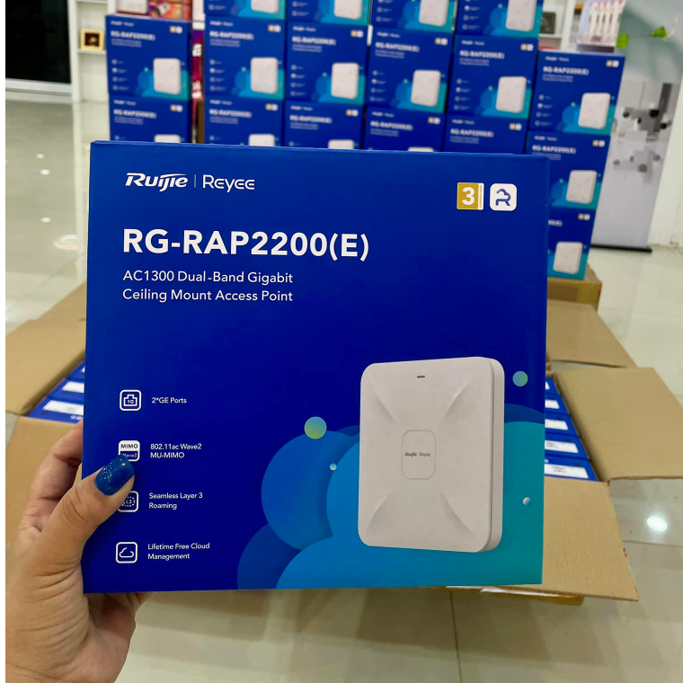 Reyee RG-RAP2200(E) Series AC1300 Dual Band Ceiling Mount Access Point