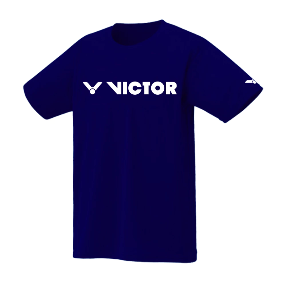 เสื้อกีฬาลาย victor ผ้ากีฬา แห้งไว
