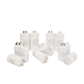 CAPACITOR CBB60 (แบบเสียบ) 3-80 Uf แคปสตาร์ท/แคปรัน เครื่องซักผ้า/มอเตอร์ / ปั๊มน้ำ