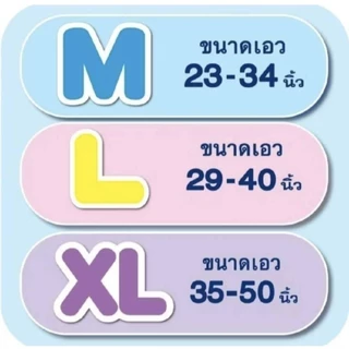 Lifree ผ้าอ้อมผู้ใหญ่ ไลฟ์รี่ กางเกงซึมซับสบาย ไซส์ M - XL ยกลัง 4 แพ็ค
