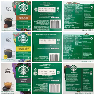 [ออกใบกำกับภาษีได้] กาแฟแคปซูล STARBUCKS BY NESCAFE DOLCE GUSTO