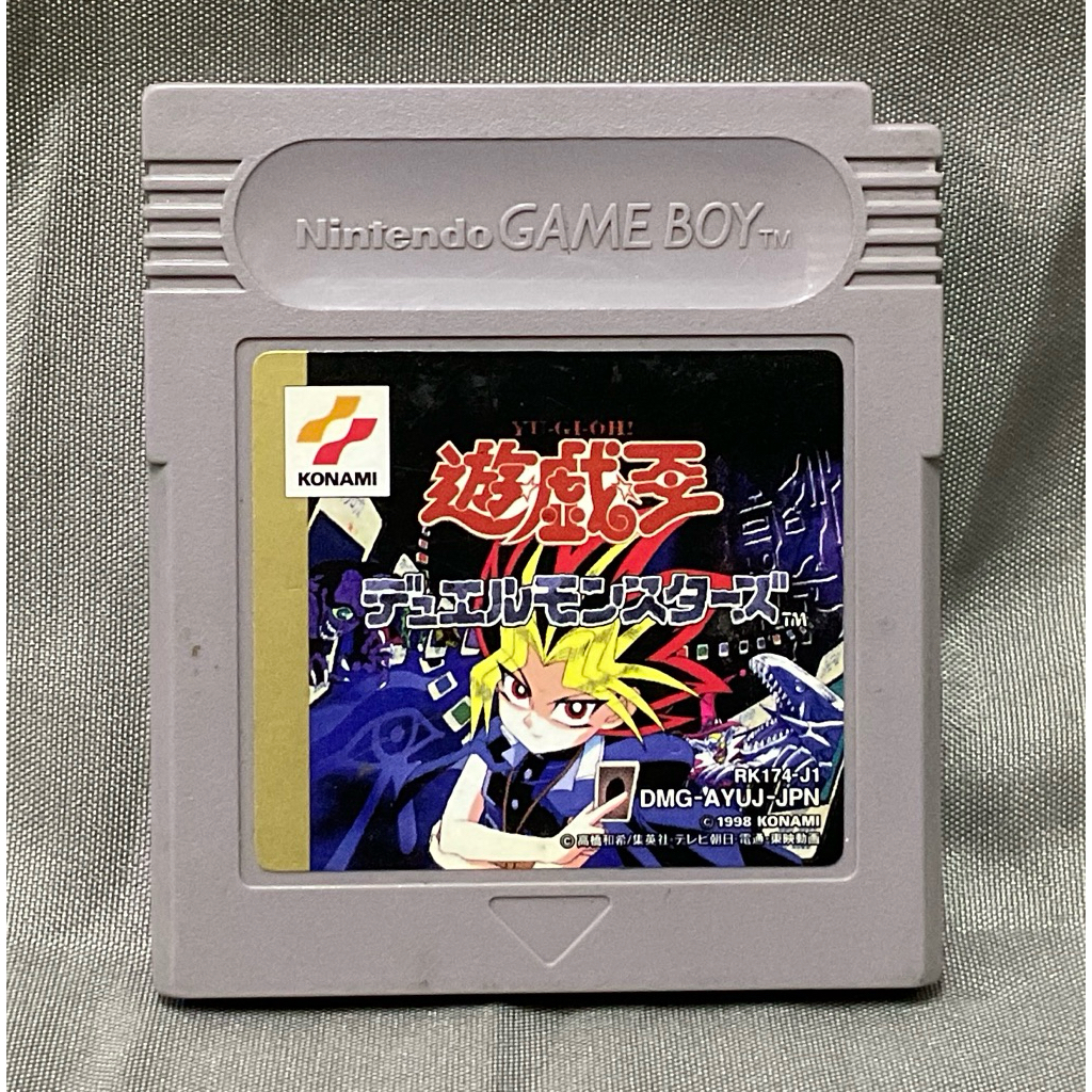 ตลับแท้ [GB] [0020] Yu-Gi-Oh! Duel Monsters (Japan) (DMG-AYUJ) Gameboy Game Boy Original เกมบอย Yugi