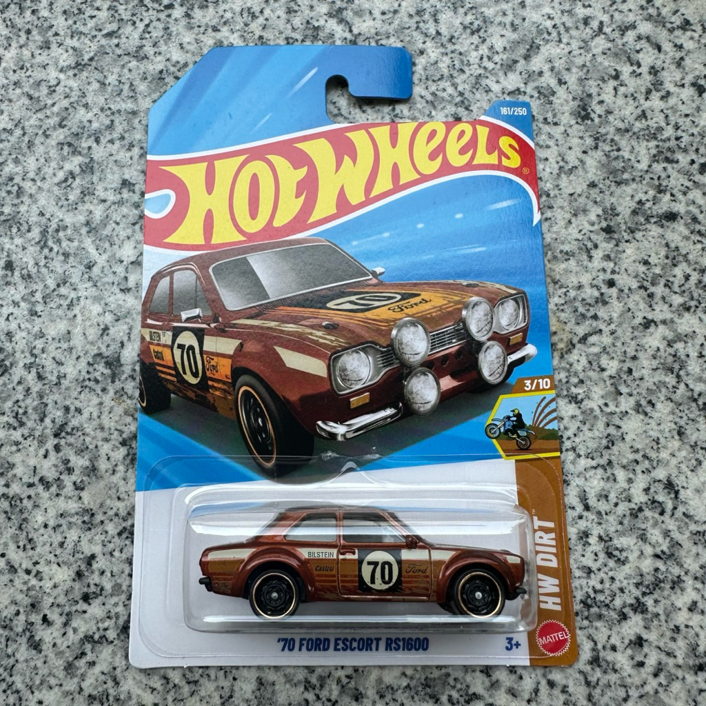 รถเหล็ก Hotwheels Ford Escort RS1600
