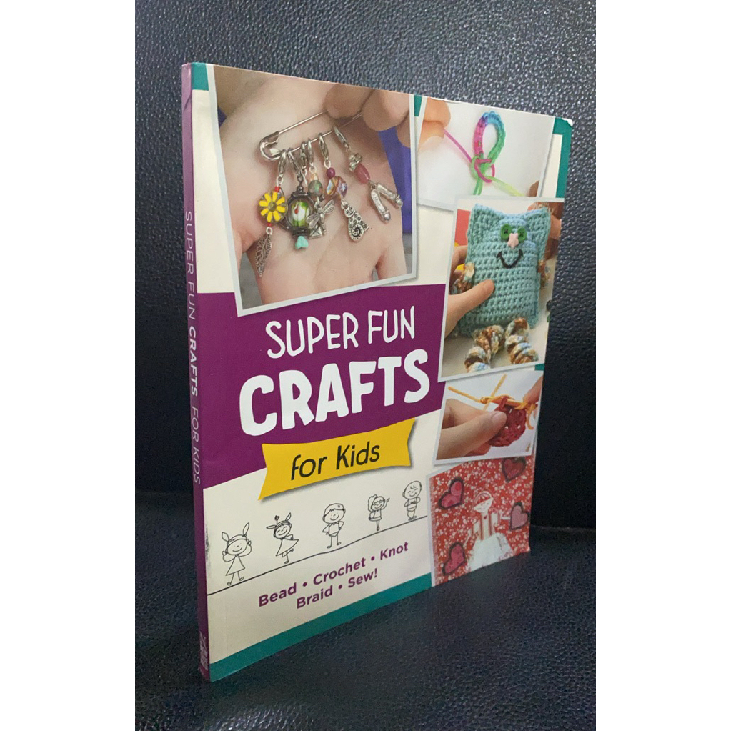 (หนังสือภาษาอังกฤษพร้อมส่ง) SUPER FUN CRAFTS FOR KIDS(R2)