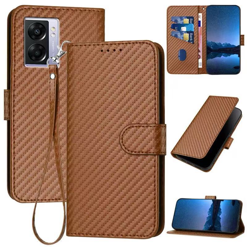 เคสแบบพับได้ แคปล่า สำหรับ Oppo A57 A77 5G A77S  A5 A9 2020 A12 A5S A7 F9 A16 A54 F11Pro Reno7Z 8Z ใส่บัตร แม่เหล็กล็อค