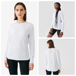 🇫🇷ถูกที่สุด เสื้อวิ่งแขนยาว เสื้อกันUV เสื้อเดินป่า Kiprun รุ่นSUN PROTECT ผู้หญิง🇫🇷