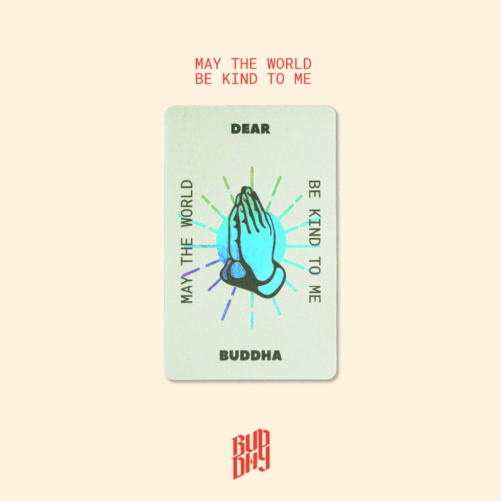 สติ๊กเกอร์แก้อาการ DEAR BUDDHA by Bhuddy