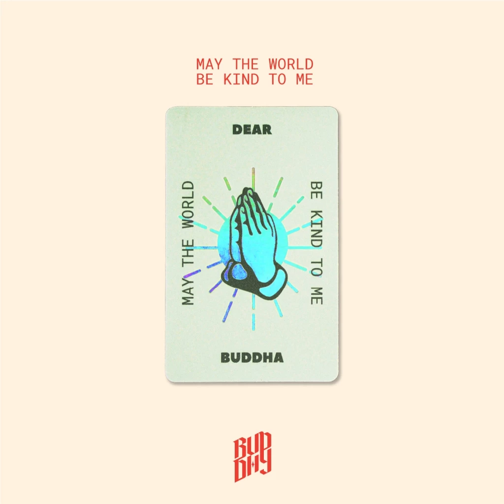 สติ๊กเกอร์แก้อาการ DEAR BUDDHA by Bhuddy