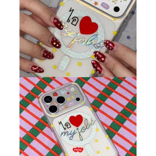 amuse stuff-I ❤️ my jobs clear case เคสใสสำหรับคนรักงานมาแล้วว✨