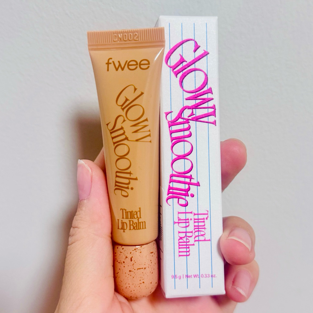 [พร้อมส่ง] ส่งต่อ fwee Smoothie Lip Balm สี GW03 Pistachio Nuts 🌰 (Glowy - ทดลองสีครั้งเดียว)