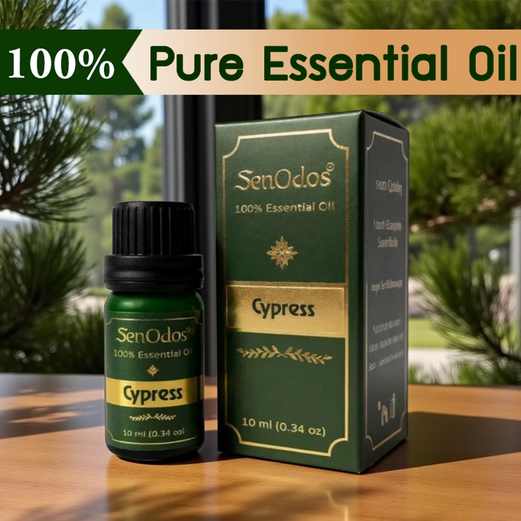 SenOdos น้ำมันหอมระเหยแท้ กลิ่นไซเปรสซ์ Cypress Essential Oil