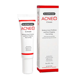 Dr.Somchai Acne Cream 8g , 15g ดร.สมชาย แอคเน่ ครีม