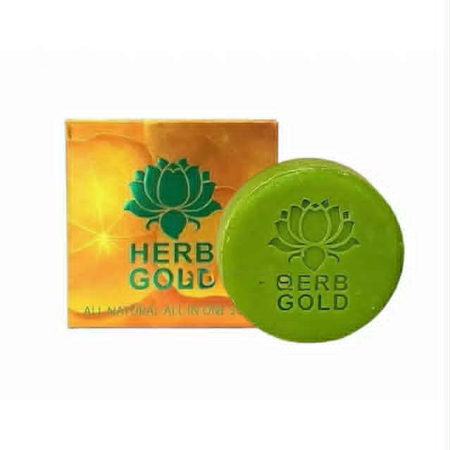 สบู่เฮิร์บโกลด์ สบู่ล้างหน้า HERB GOLD HERB GOLD SOAP 50 กรัม