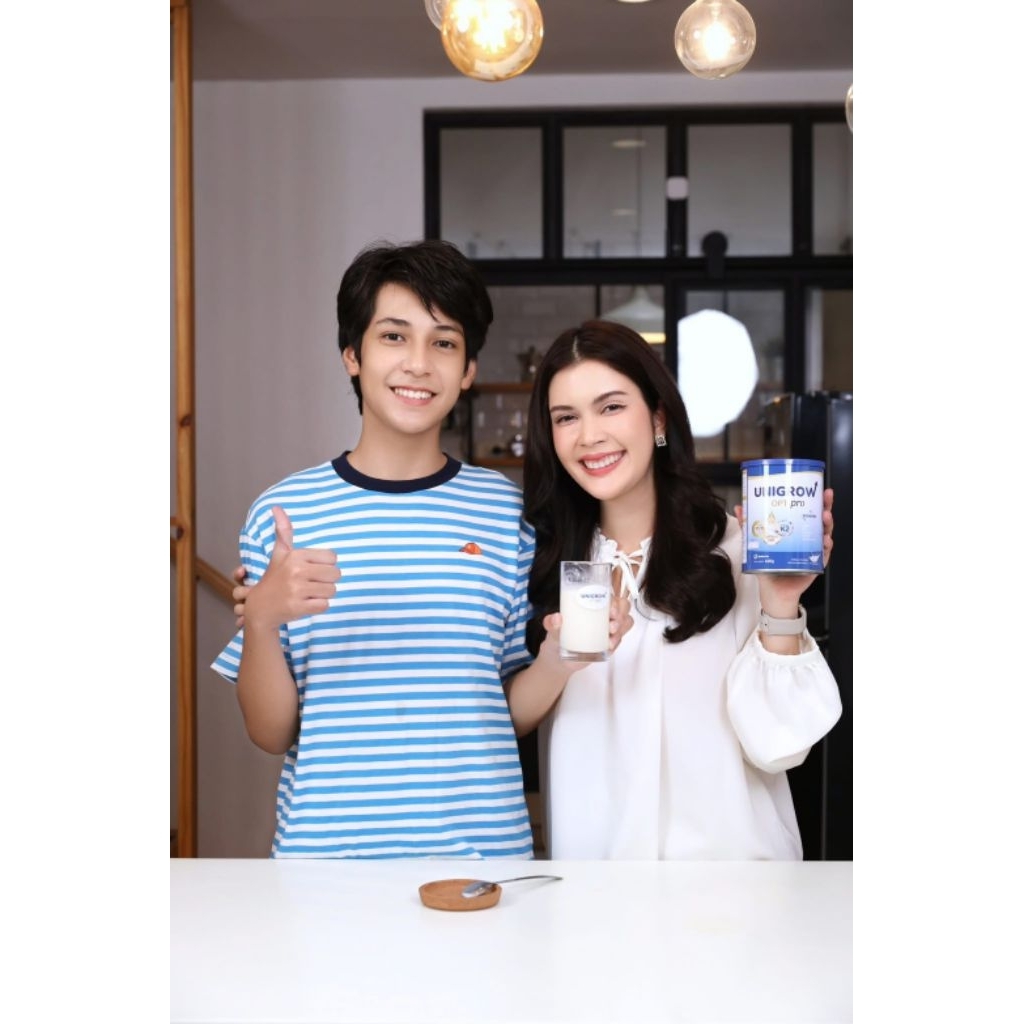ส่งทันทีUnigrow Optipro Chocolate Flavor ลูกโตขึ้น แม่รู้สึกปลอดภัย Heigh Nutrition 400g