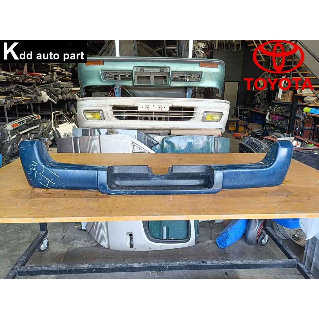 กันชนหลัง Toyota Hiace LH100 LH112 หัวจรวด ตัวนอก