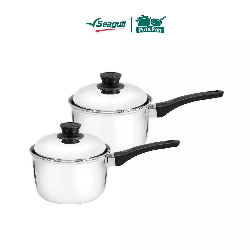 Seagull หม้อด้ามโดม Dome Sauce Pan มีให้เลือก 2 ขนาด