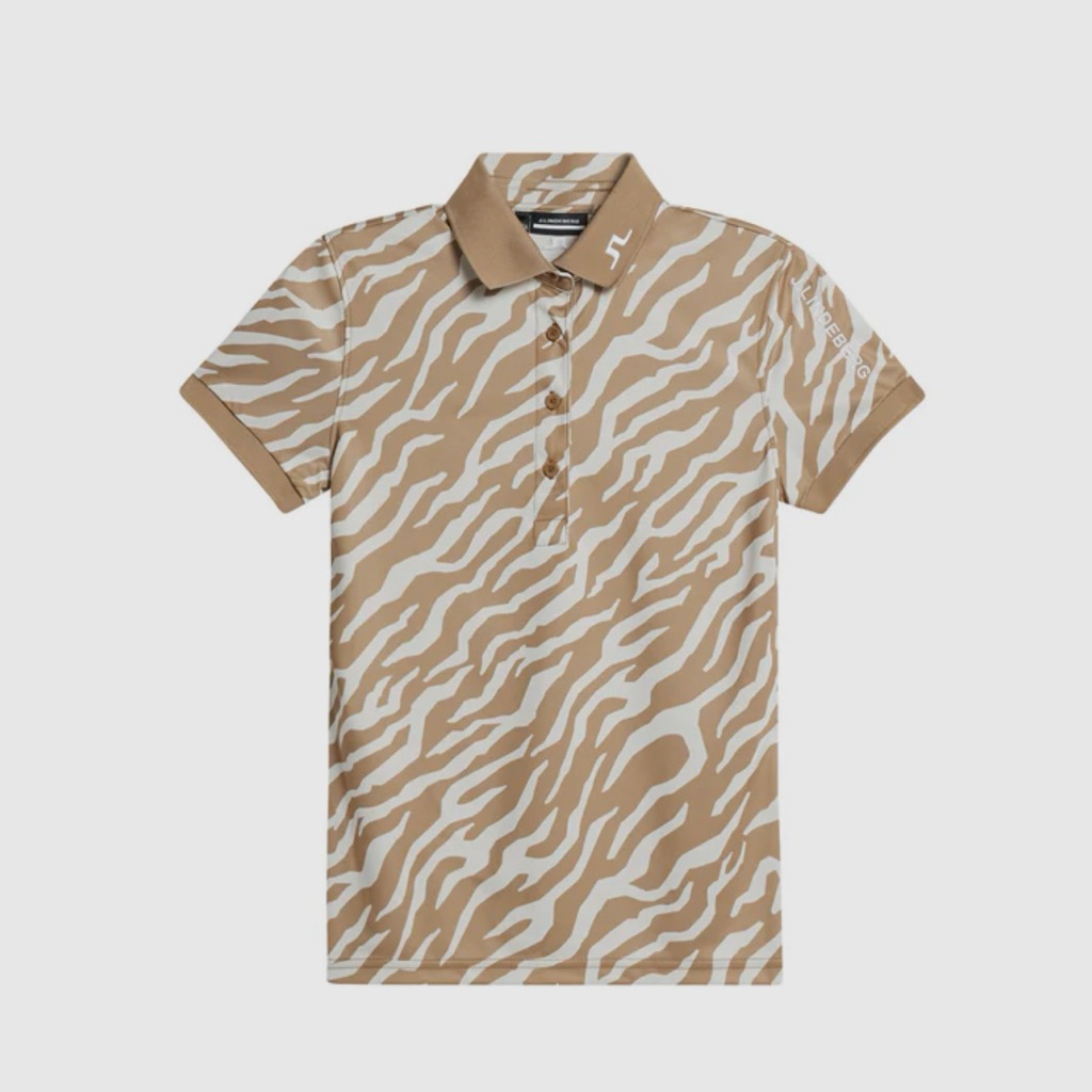 New with tag💕 J.lindeberge   Tour Tech Print Polo (XS)
