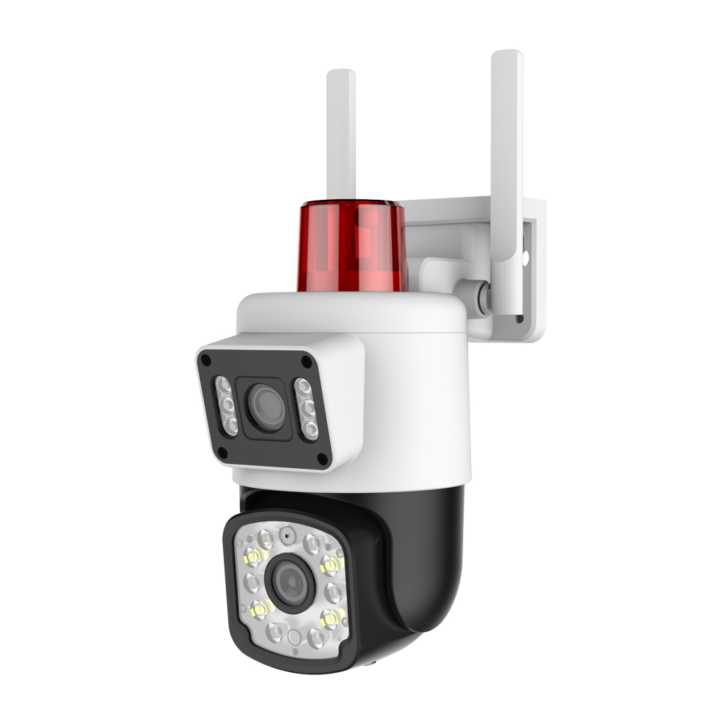 USEE กล้องวงจรปิดไร้สาย YOOSEE APP รุ่น Y60-4G ใส่ซิม ( SIM ) ภาพคู่2เลนส์ สำหรับติดตั้งภายนอก กันน้