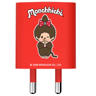 [New พร้อมส่ง] Monchhichi Charger Set ชุดชาร์จไทป์ซี TC to TC ชาร์จเร็ว 25W ลายลิขสิทธิ์แท้ รุ่น A-MCC019 -ประกัน 1ปี