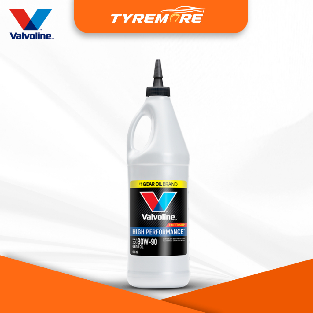 น้ำมันเกียร์ Valvoline 80W-90/85W-140 Limited Slip ปกป้องเกียร์และเฟืองท้าย