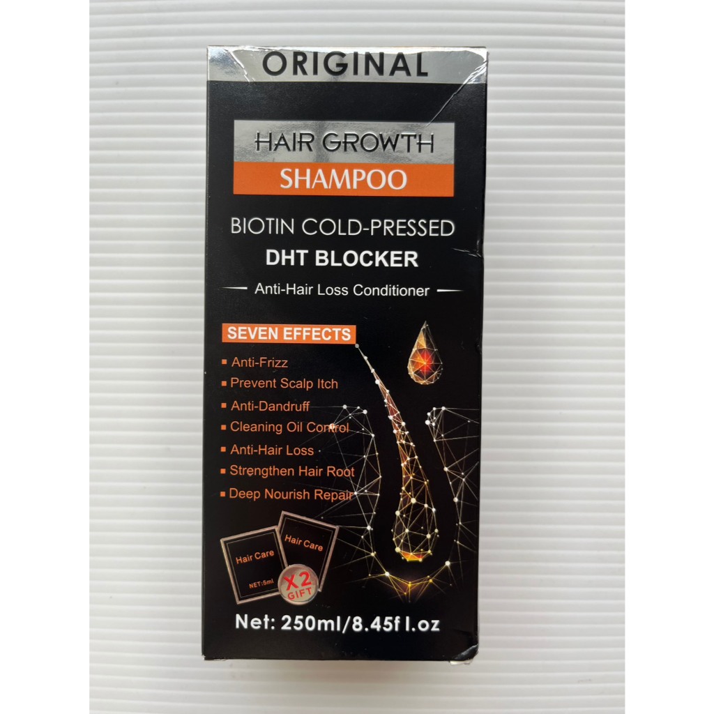 Disaar Hair Growth Shampoo DHT Blocker แชมพูบำรุงรากผม 250 ml. (สินค้าซื้อมารีวิวไม่ได้ใช้)