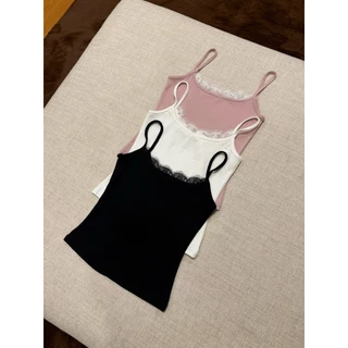 SEASON STUDIO - JADE LACE TOP / เสื้อสายเดี่ยวลูกไม้