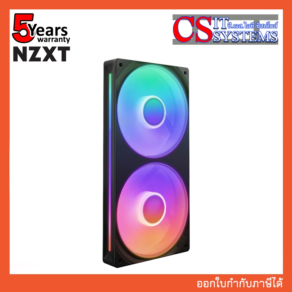 NZXT FAN CASE NZXT F240 RGB CORE BLACK