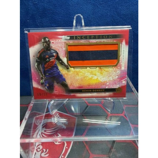 2025 Topps Inception MLS Kevin Denkey Patch Relic RC FC Cincinnati 9/10