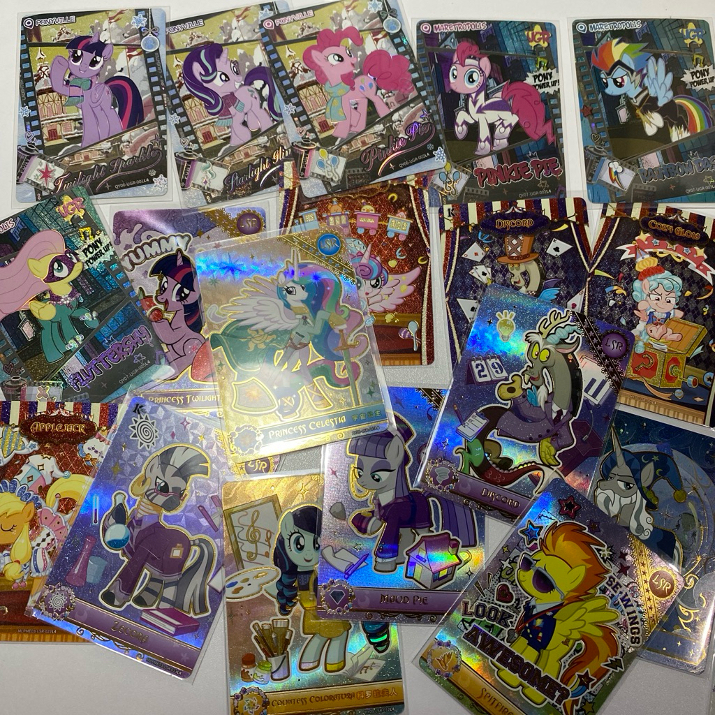 การ์ด My little pony ค่าย KAYOU ลิขสิทธิ์แท้ (UGR/LSR)
