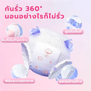 [YUXi] ผ้าอนามัยแบบกางเกง 50 ชิ้น แพคเกจใหม่ กันรั่วซึม ระบายอากาศ หลังคลอด M-XXL