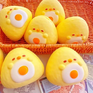 ของเล่นคลายเครียด: ของเล่นยางนุ่มรูปไก่การ์ตูนน่ารัก คืนตัวช้า สัมผัสนุ่ม เหมาะเป็นของขวัญที่น่ารัก