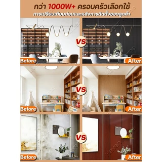 1/2/3m ไม้ระแนง WPC ร่องตื้นแบน 155×7mm ไม้ระแนงเทียม แผ่นระแนงตกแต่งผนังภายในบ้าน ทำฉากหลังทีวี ห้องรับแขก ติดตั้งง่าย
