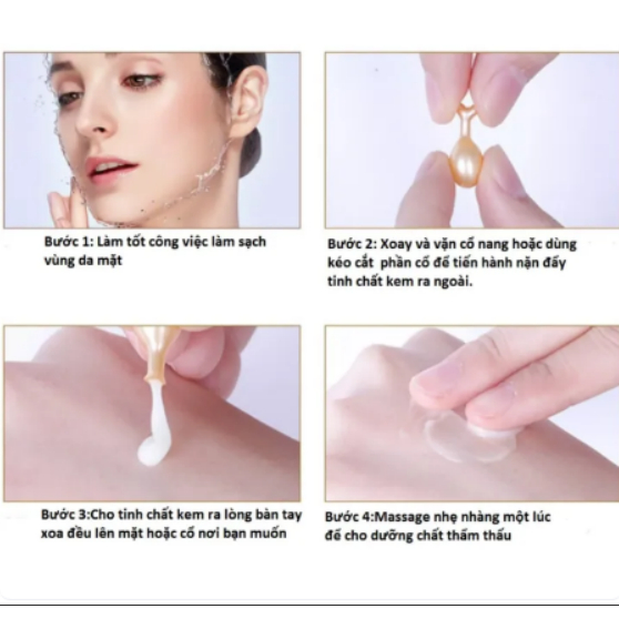 Skin Tightening Serum Capsules (30 Capsules, New Model Veze) Collagen Shrinks Pores, Smooths, Bright