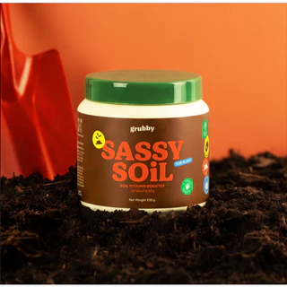 Sassy Soil 250g I วิตามินบำรุงดิน / Humic Mix Tricho+Bacillus ฮิวมิคปรับโครงสร้างของดิน กรดฮิวมิค