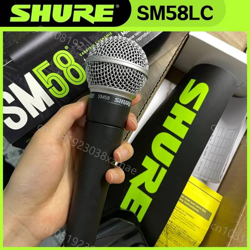 รับประกันศูนย์ไทย SHURE แท้ ไมโครโฟน รุ่น SM58 Dynamic Microphone ชัวร์ ไมค์ ไมค์สาย