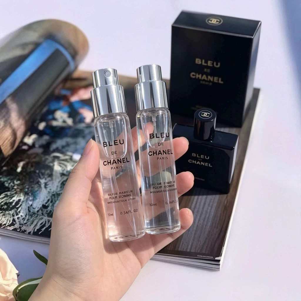 🚚[พร้อมส่ง] น้ำหอมผู้ชาย Bleu SauvageWoody Aromatic 10ml (EDT/EDP) กลิ่นหอมสะอาดสดชื่น ติดทนนาน