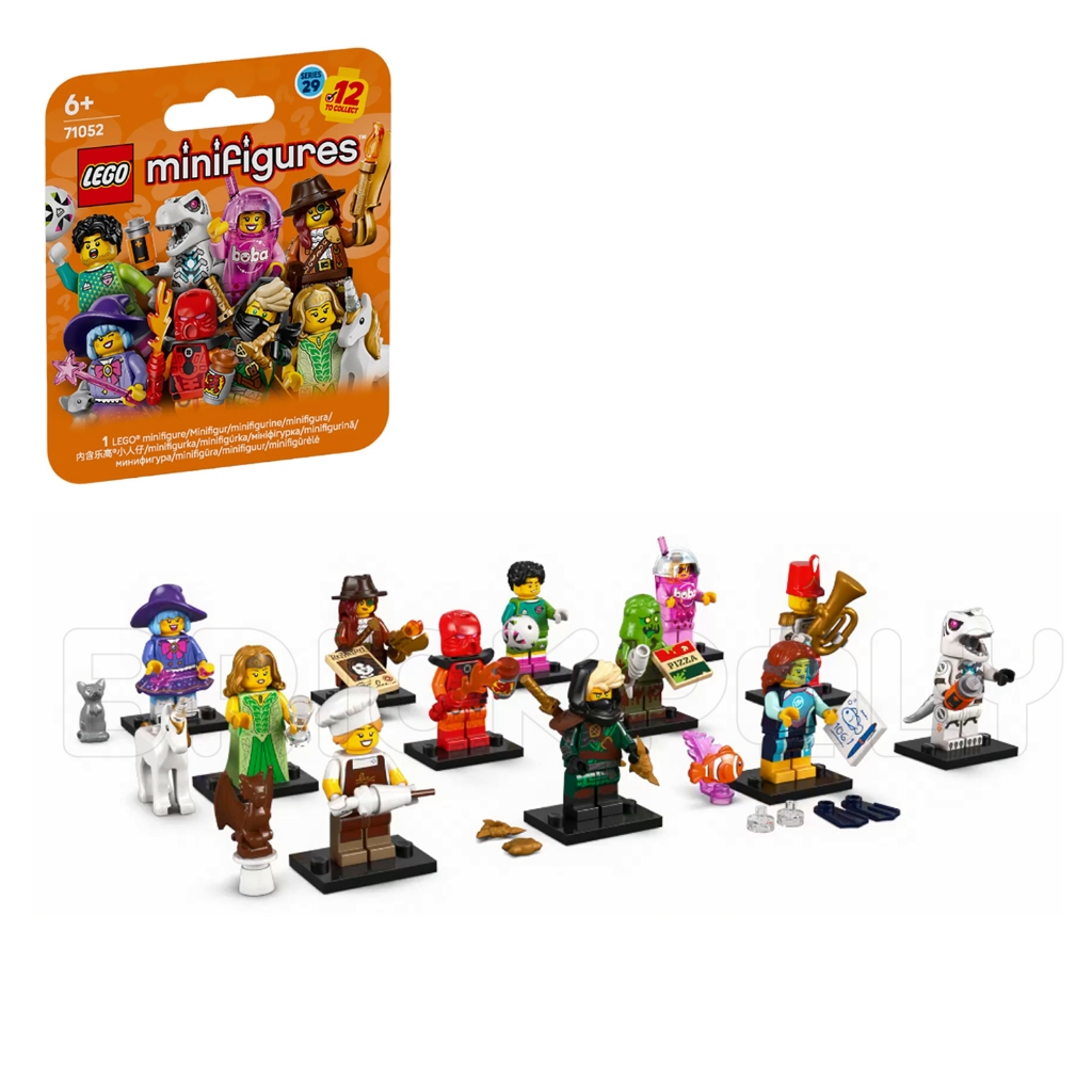 71052 : LEGO Minifigures Series 29 - ครบชุด 12 ตัว (สินค้าถูกแพ็คอยู่ในกล่อง ไม่โดนเปิด)