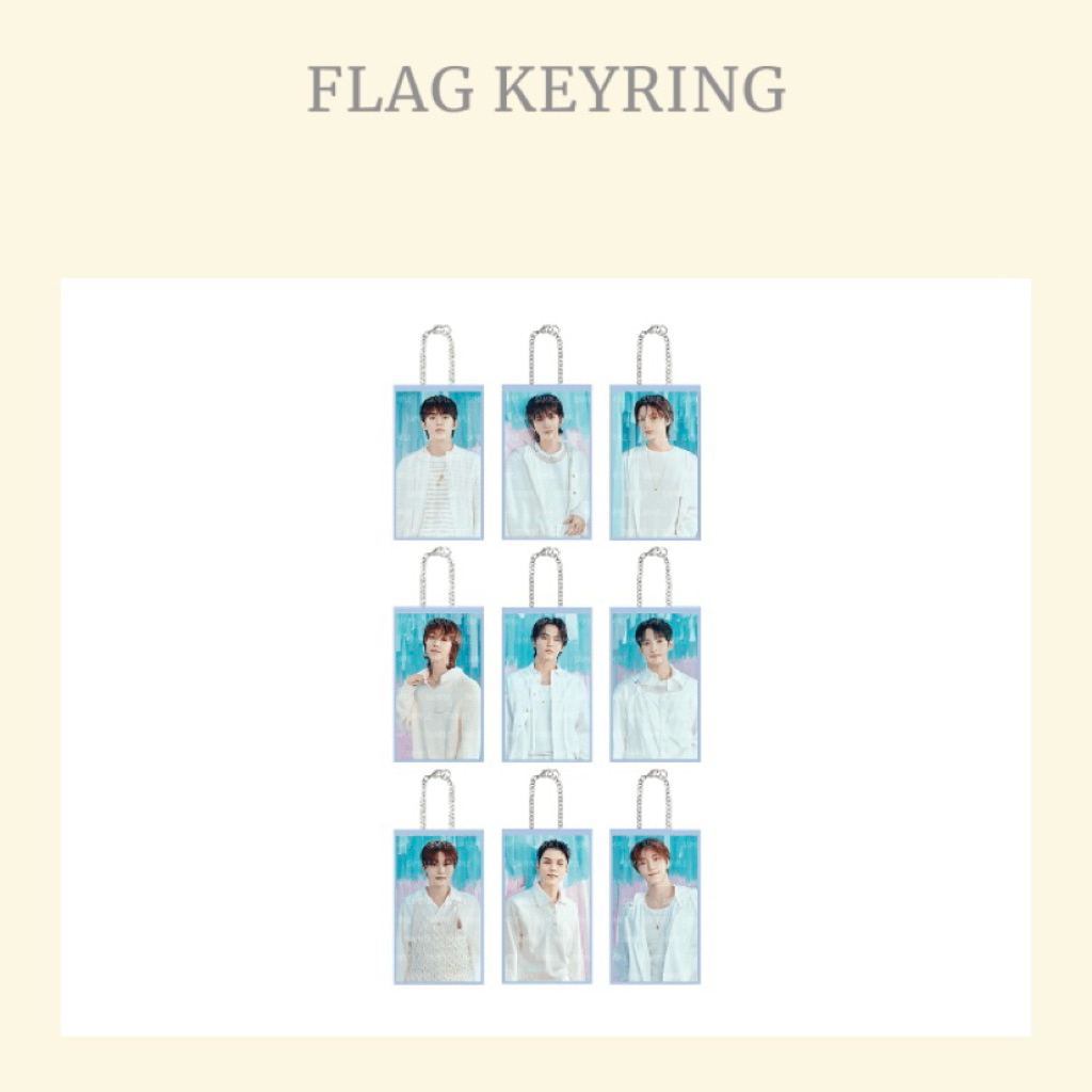 SEVENTEEN FLAG KEYRING (2026 JAPAN FANMEETING)