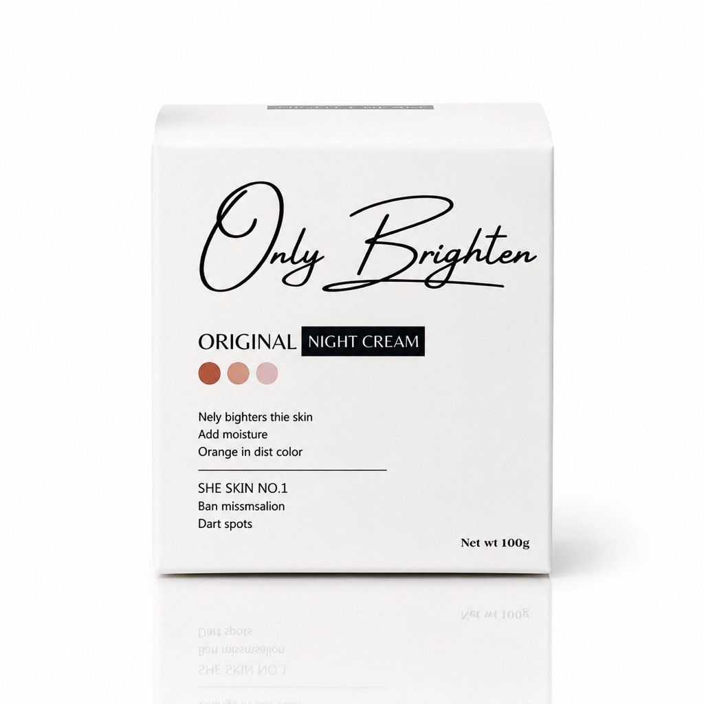 Onlybrightenของแท้100%** หัวเชื้อครีมคลินิคล็อตใหม่✨(ครีมผิวสวยกระจ่างใส)
