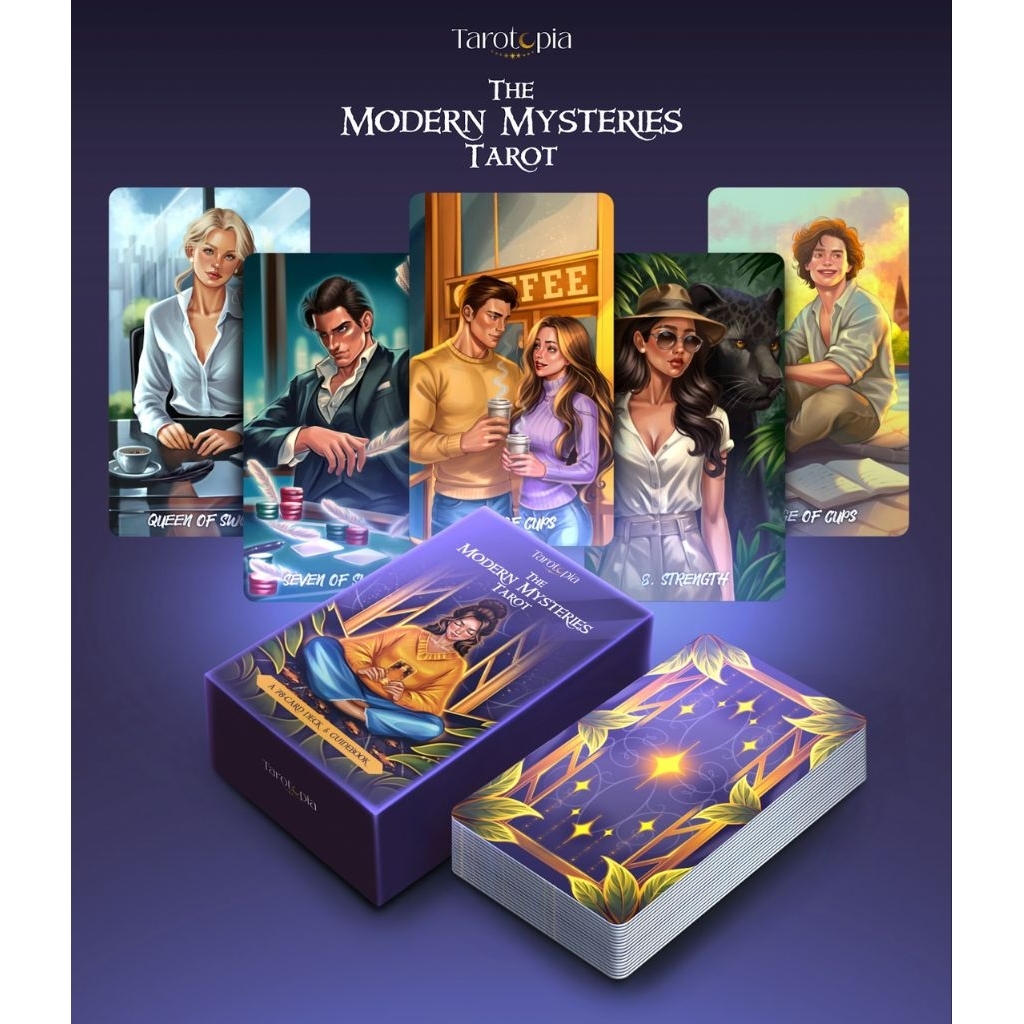 Modern Mysteries Tarot ไพ่ยิปซีแท้แนวโมเดิร์น ไพ่ทาโร่ต์ Tarot cards decks