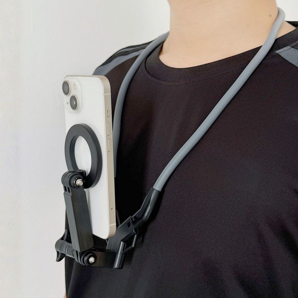 สายคล้องคอยึดมือถือ Magsafe (Model D) พร้อมสายรัดกันตก สำหรับถ่ายVlog โดยไม่ต้อถือมือถือ ส่งจากไทย!!!