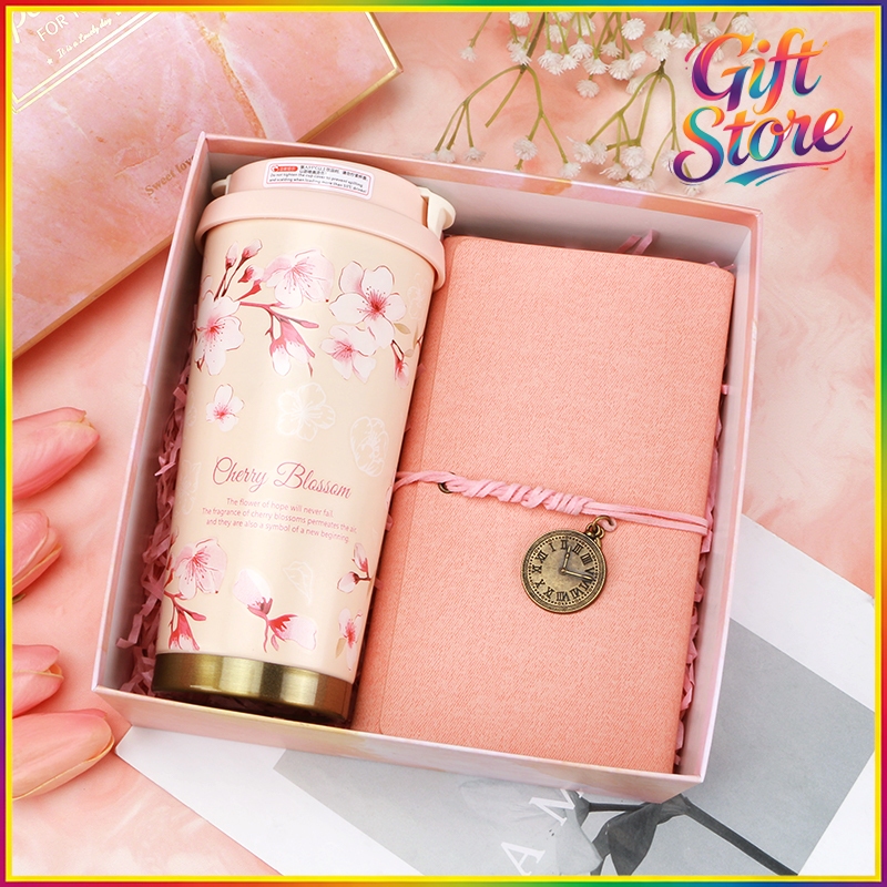 Gift Set ของขวัญสุดประณีต ของขวัญสำหรับคนรักและเพื่อน เพื่อนร่วมชั้น(Cup+Notebook)