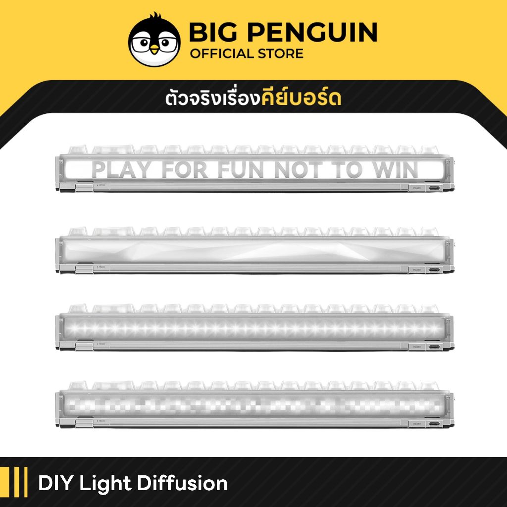 [โค้ดคุ้มลด 20%] DIY Light Diffuser สำหรับ Made 68 Ultra V2 keyboard Made68 Bigpenguin Melgeek Light Box