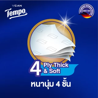 Tempo กระดาษเช็ดหน้า ทิชชู่พกพา ชนิดแพ็กสุดคุ้ม