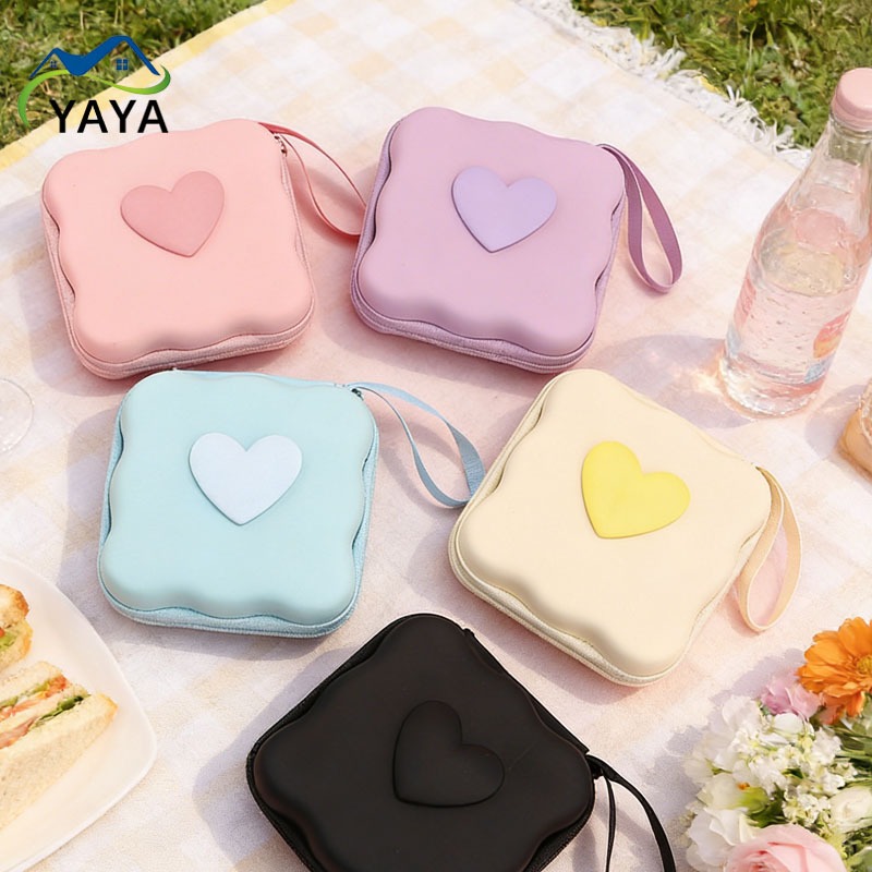 กระเป๋าเก็บของลายการ์ตูน สำหรับแบตสำรอง ที่ชาร์จ หูฟัง สายข้อมูล กล้อง CCD ฮาร์ดดิสก์พกพาขนาด 2.5 นิ้ว