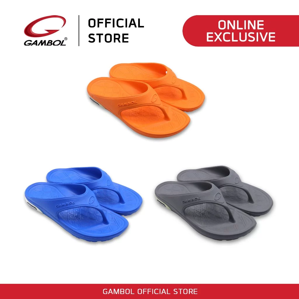GAMBOL RUN แกมโบล รองเท้าแตะวิ่ง รุ่น GM41134 Size UK 3-10