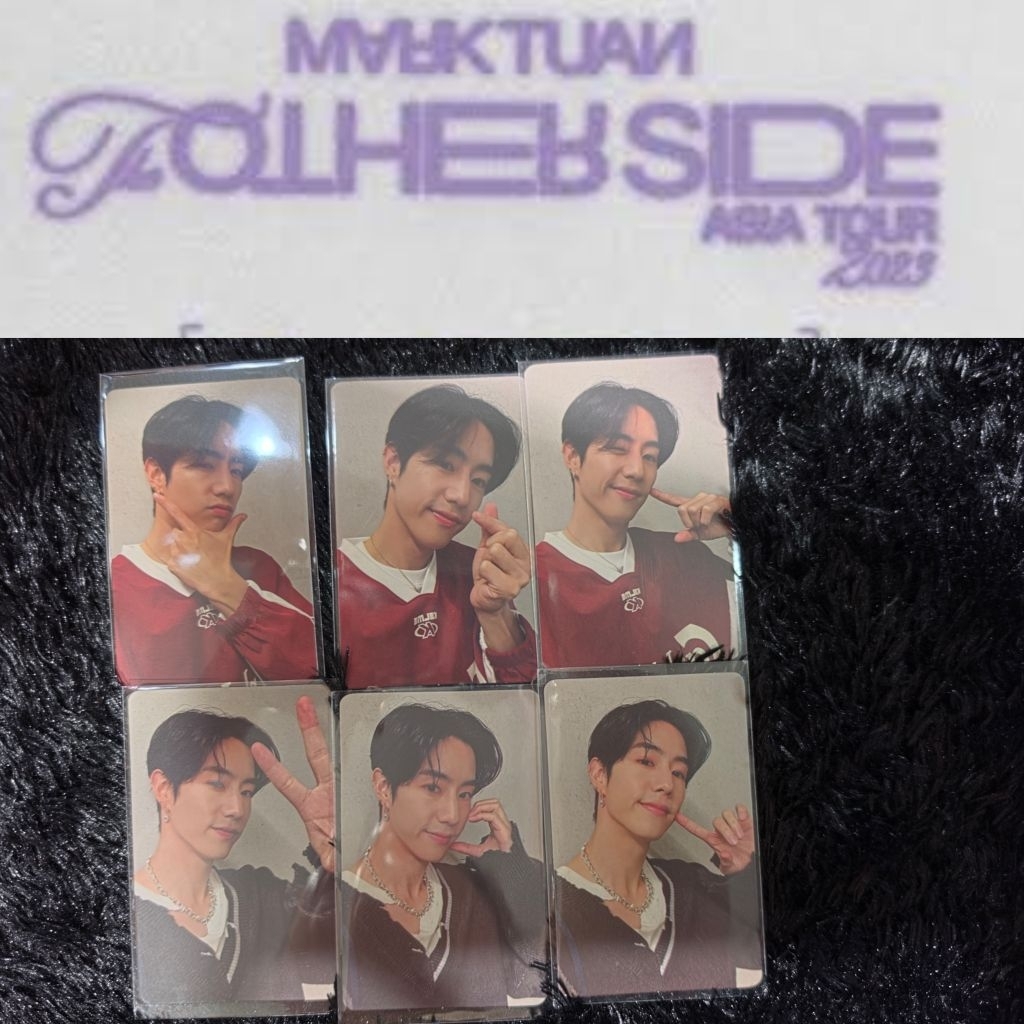 Photocard ที่ระลึก MARK TUAN 'The Other Side' ASIA TOUR 2024 in Bangkok🇹🇭